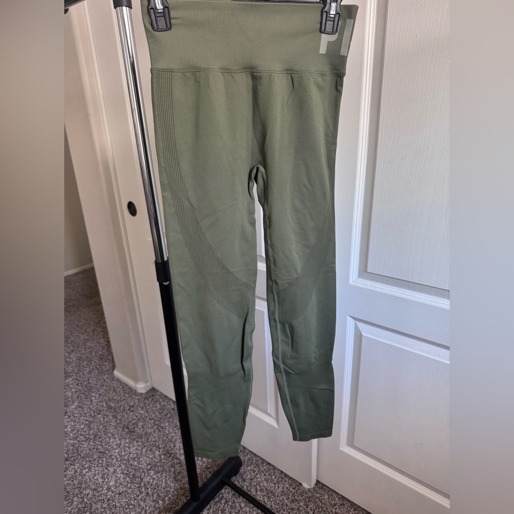 PINK Victoria's Secret Olive Green Leggings